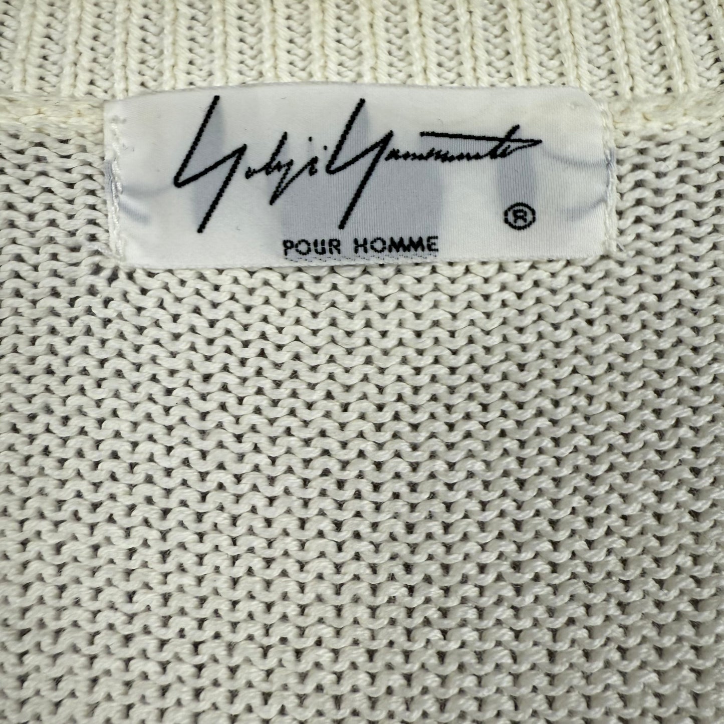 Yohji Yamamoto Pour Homme Knitwear