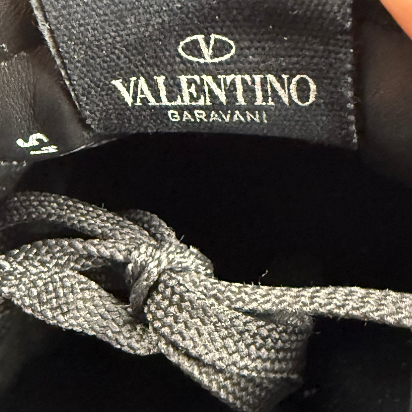 Valentino Garavani Rockstud Untitled Lace-Up Sneakers