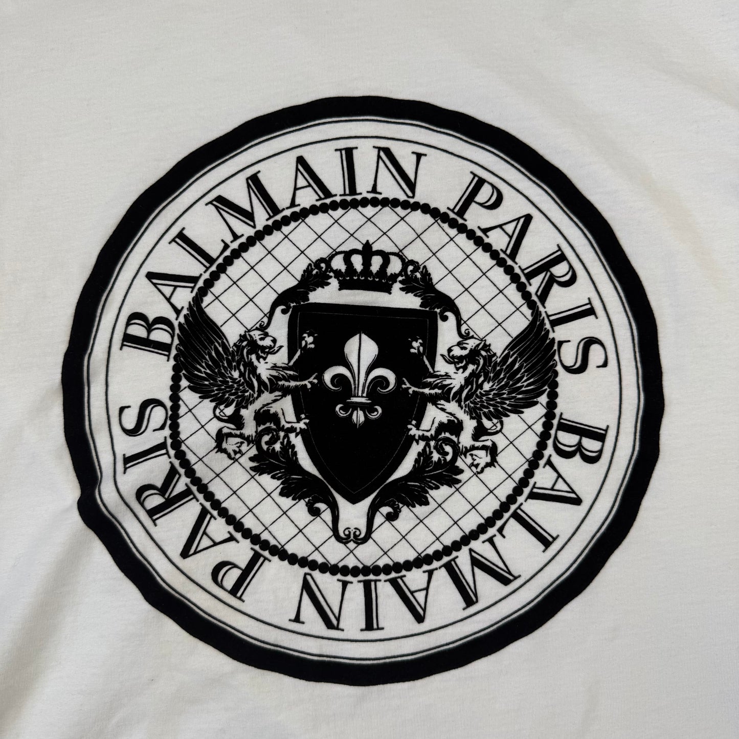 Balmain SS18 Distressed T-Shirt