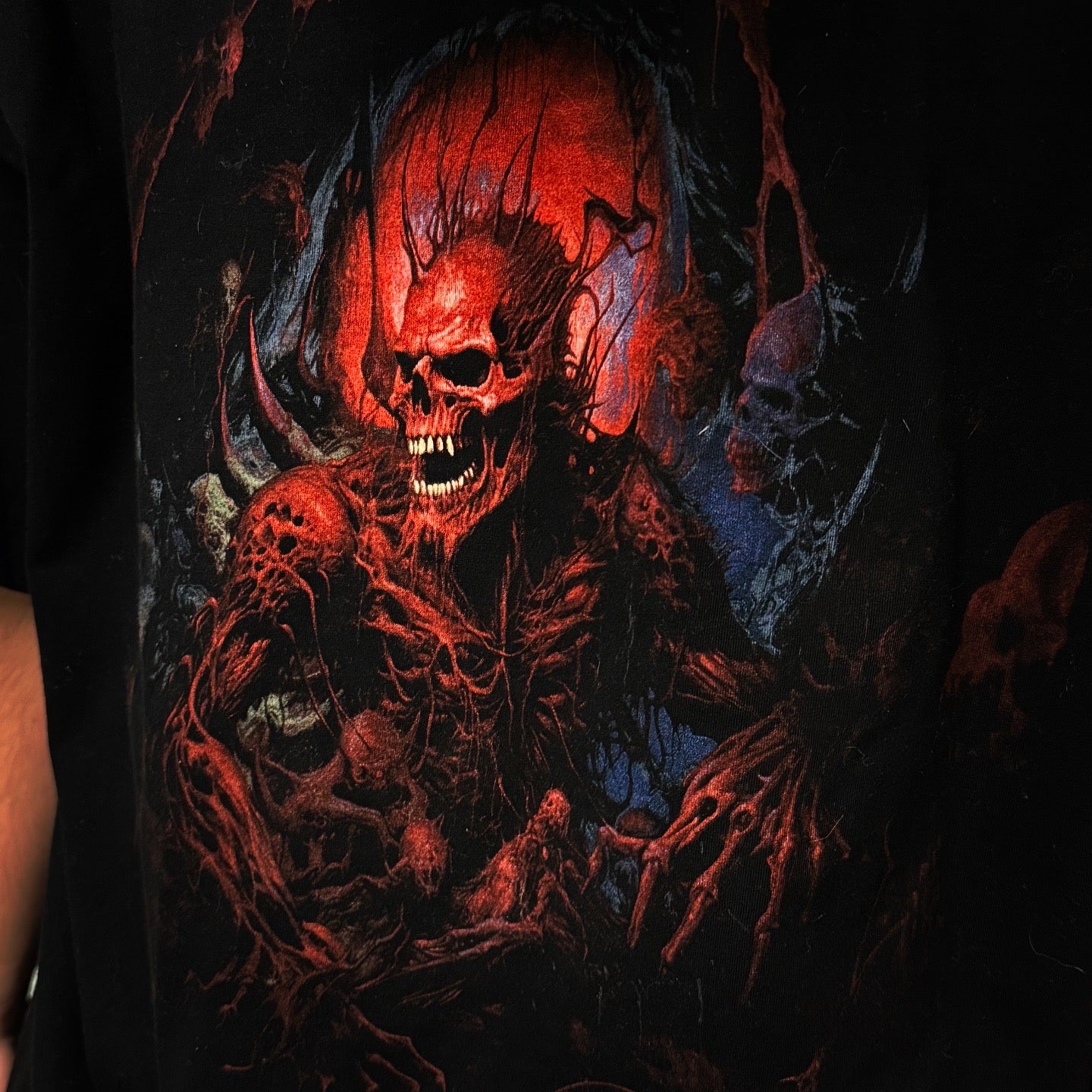 VETEMENTS SS/25 Death Metal Oversized Shirt