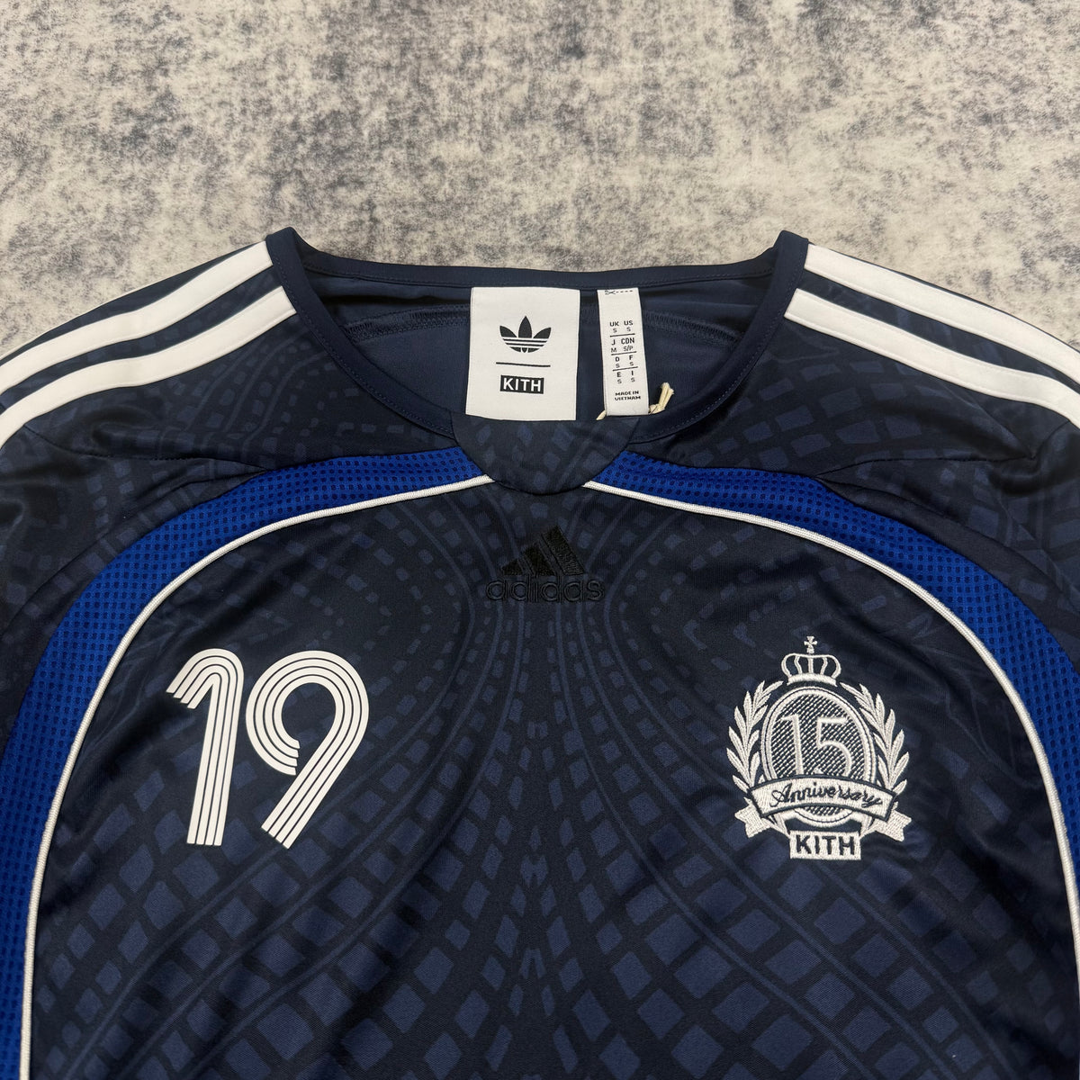 Kith x Adidas Messi Football 2006 “Night Navy” Jersey