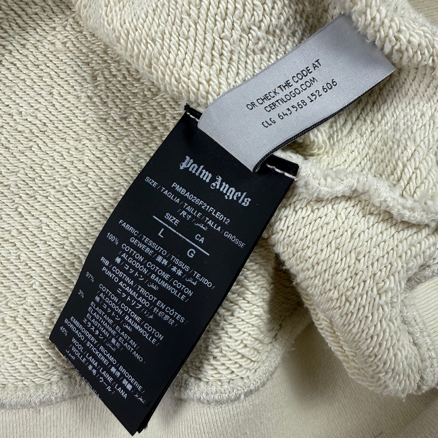 PALM ANGELS
Spray Bear Sweatshirt