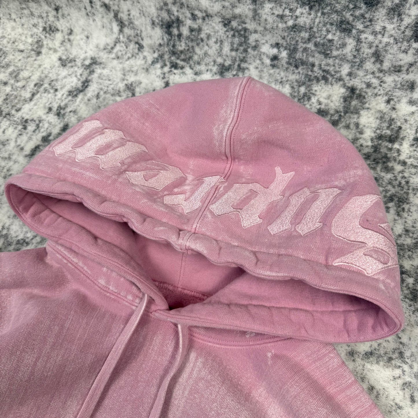 Supreme SS21 Brush Stroke ‘Pink’ Hoodie