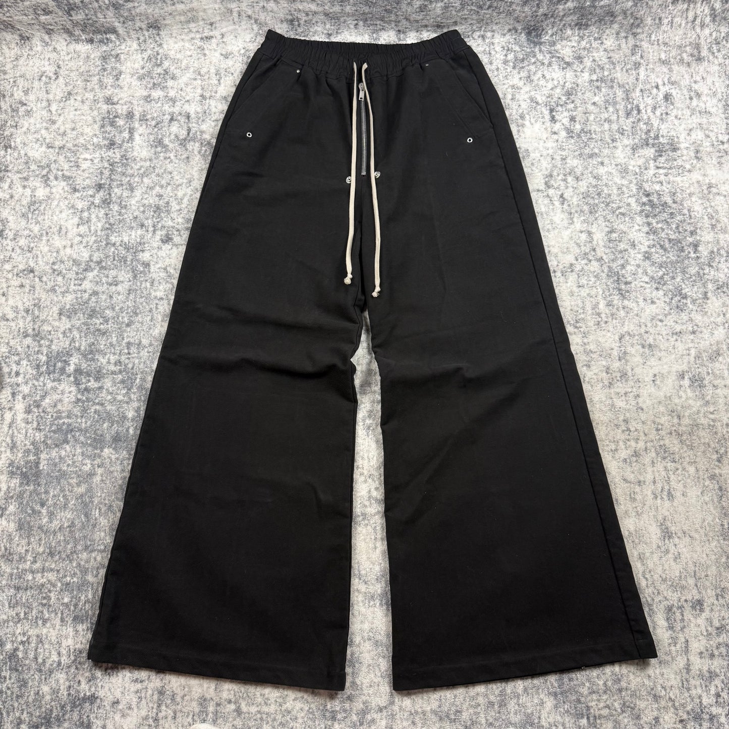 Rick Owens FW24 Porterville Wide Bela ‘Black’ Pants