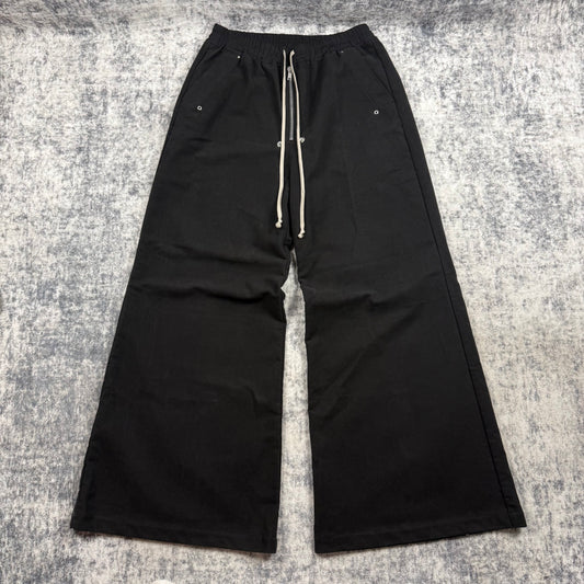 Rick Owens FW24 Porterville Wide Bela ‘Black’ Pants