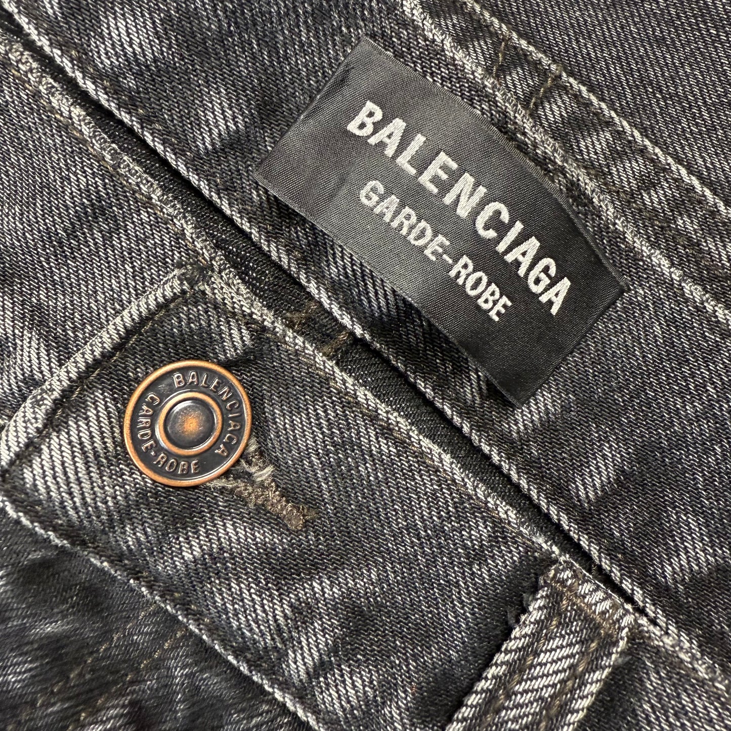 Balenciaga SS/24 Garde Robe Flared Jeans