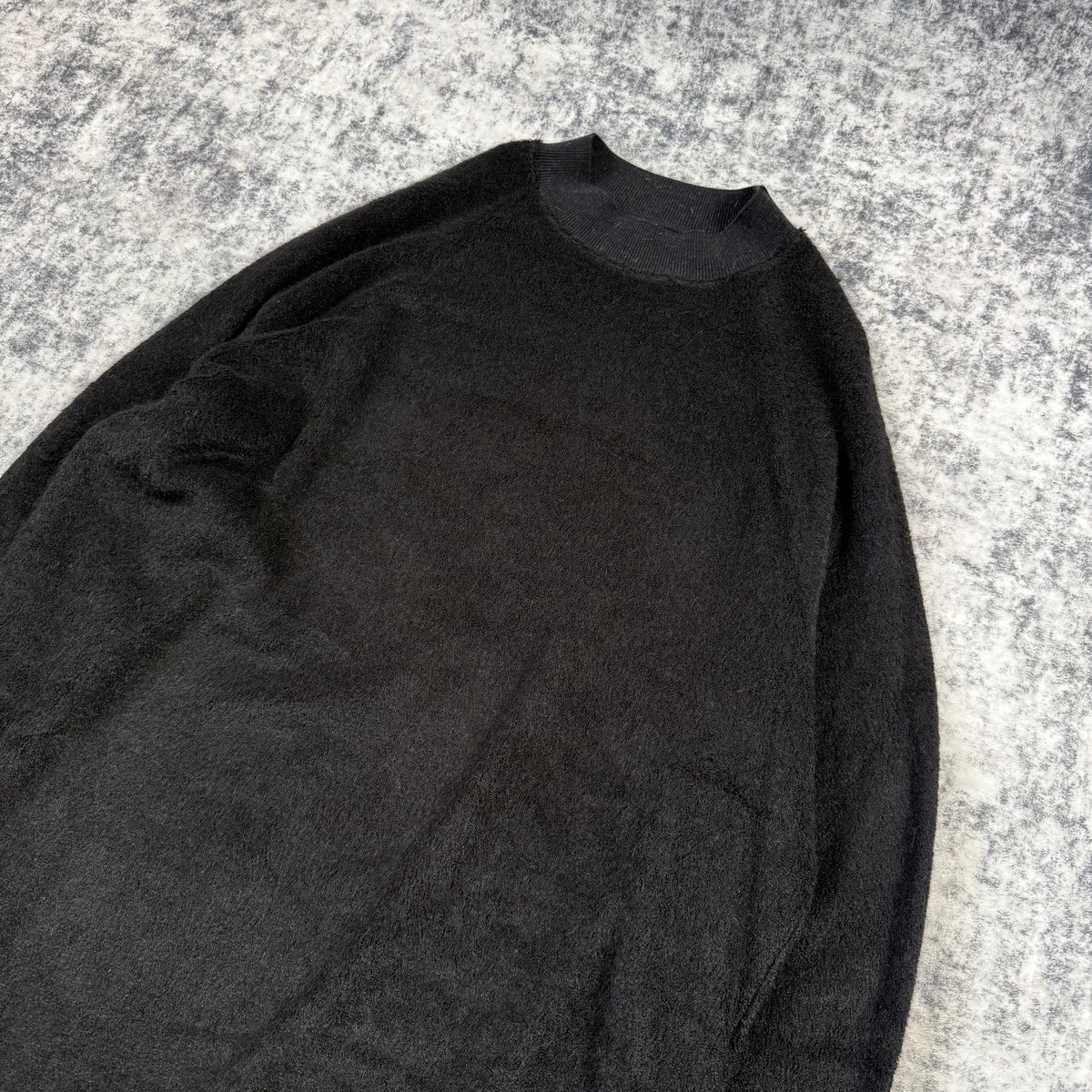 JULIUS Pre-Spring 2024 “Scalene” Pile Knit Sweater
