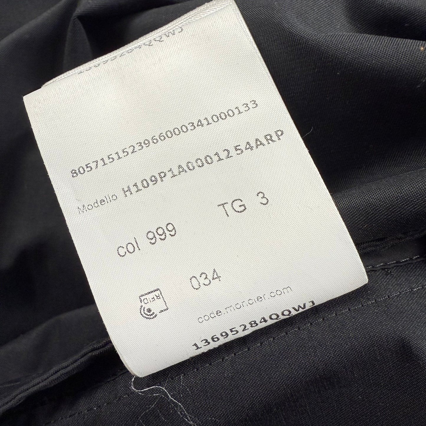 Moncler Nylon ‘Black’ Overshirt Jacket