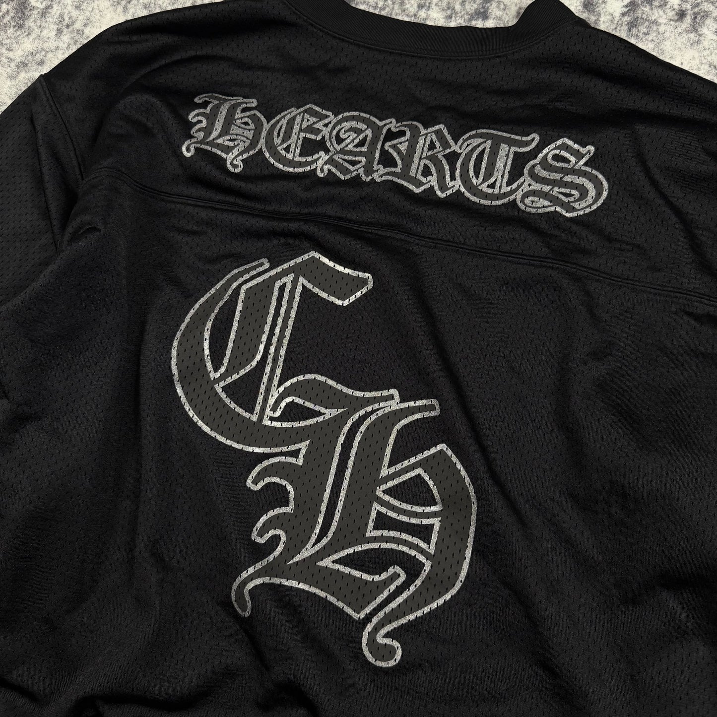 Chrome Hearts Long Sleeve Mesh ‘Black’ Jersey