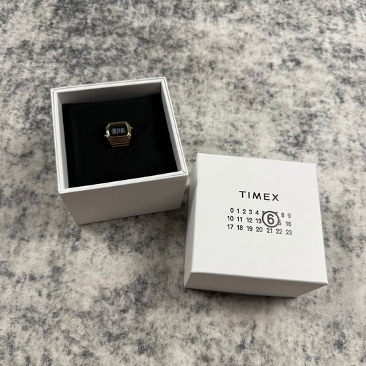 MM6 Maison Margiela x Timex Gold T80 Ring Watch
