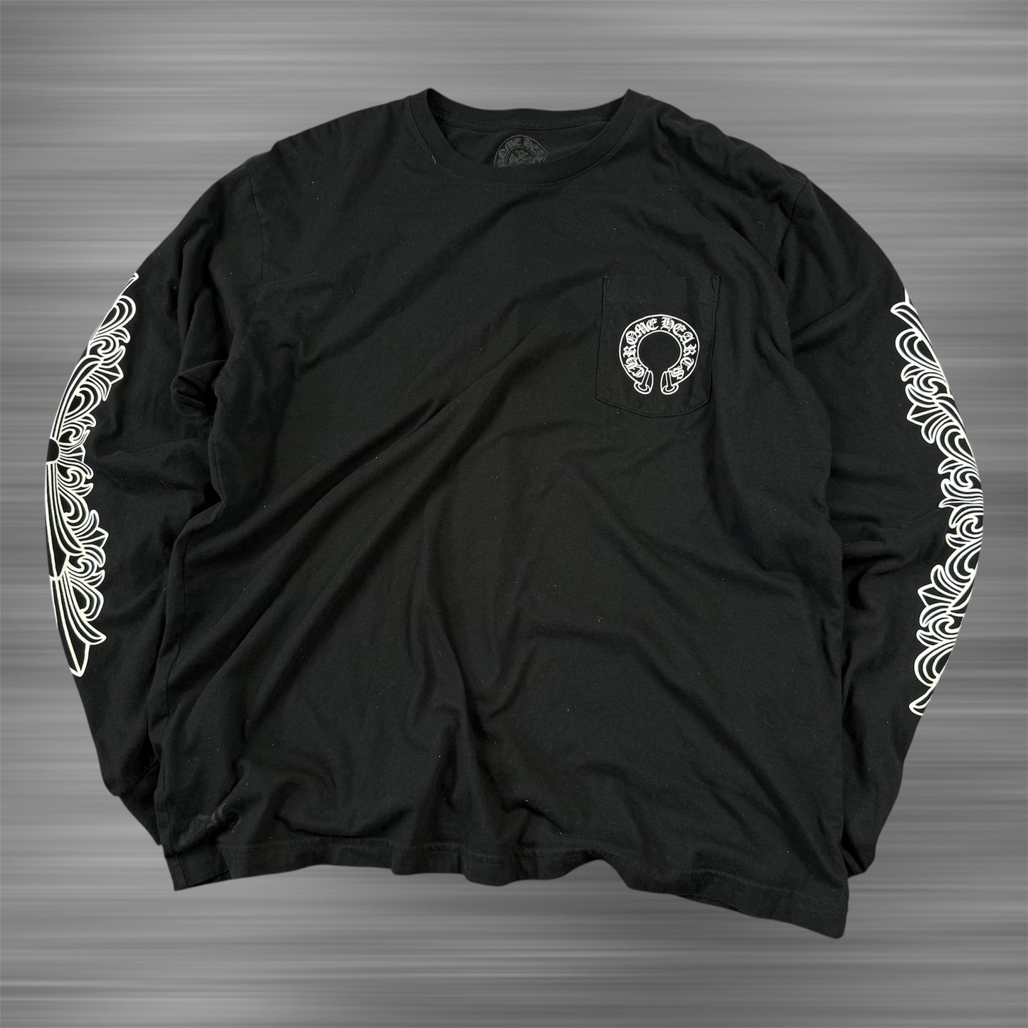 Chrome Hearts Horseshoe ‘Black’ Long Sleeve