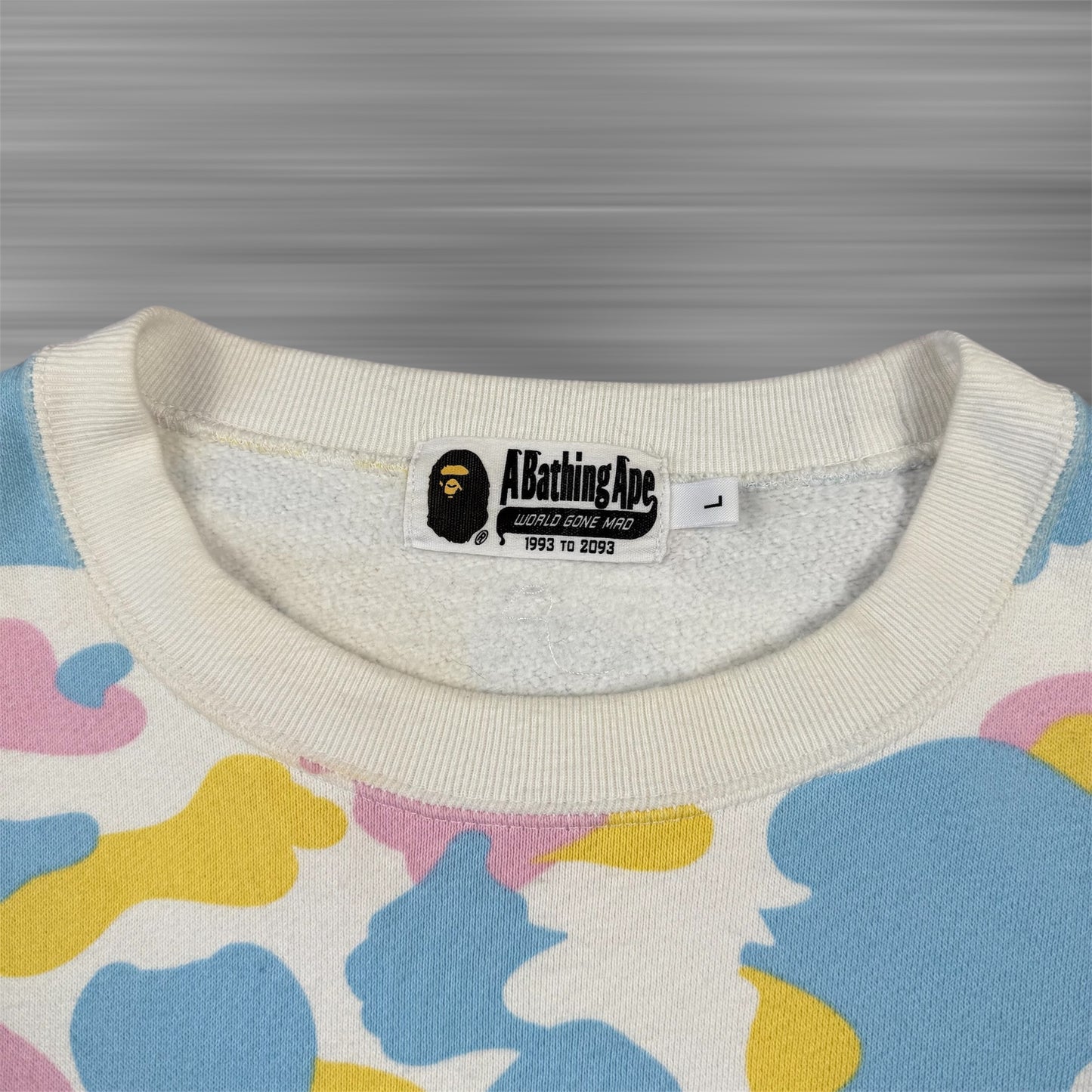 Bape Multi Camo Relaxed Crewneck