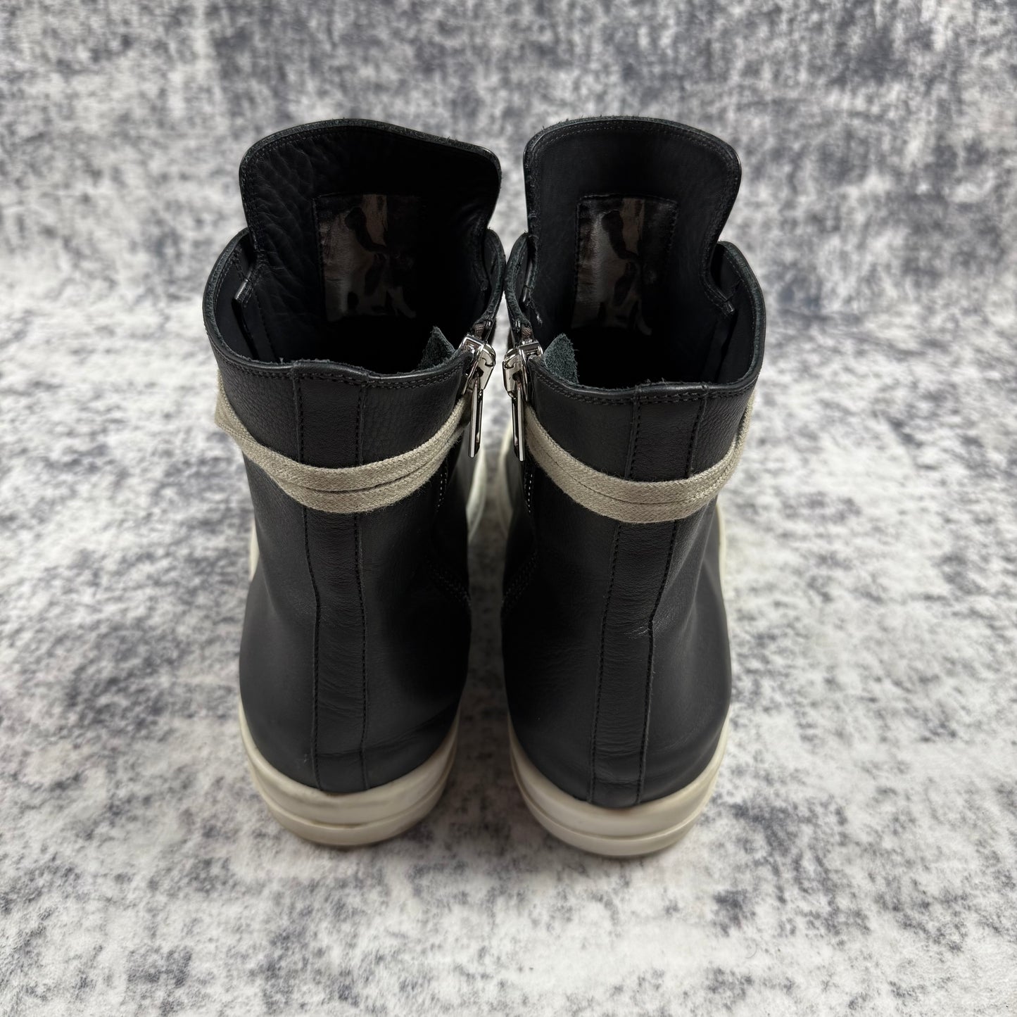 Rick Owens Mainline Leather ‘Black’ Ramones