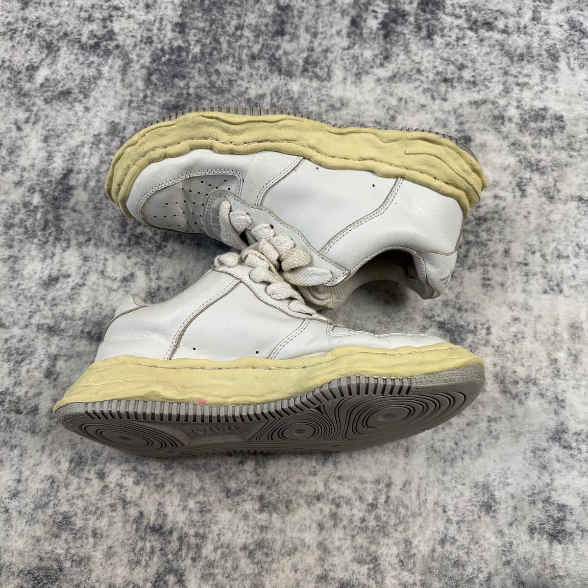 Maison Mihara Yasuhiro Wayne Leather ‘White’ Shoes