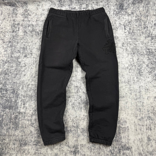 Chrome Hearts Triple Cross Patch Paper Jam  Sweatpants