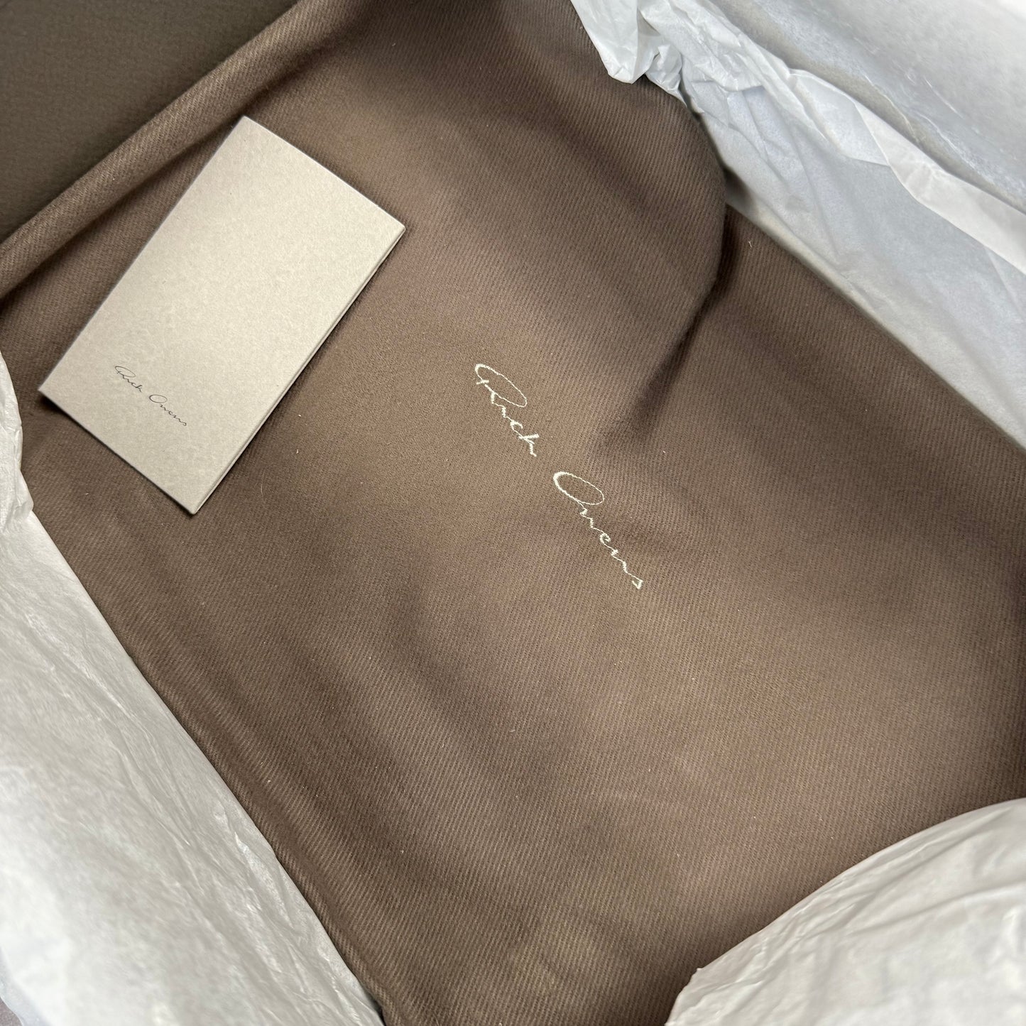 Rick Owens Mainline Hexagram Ramones Low