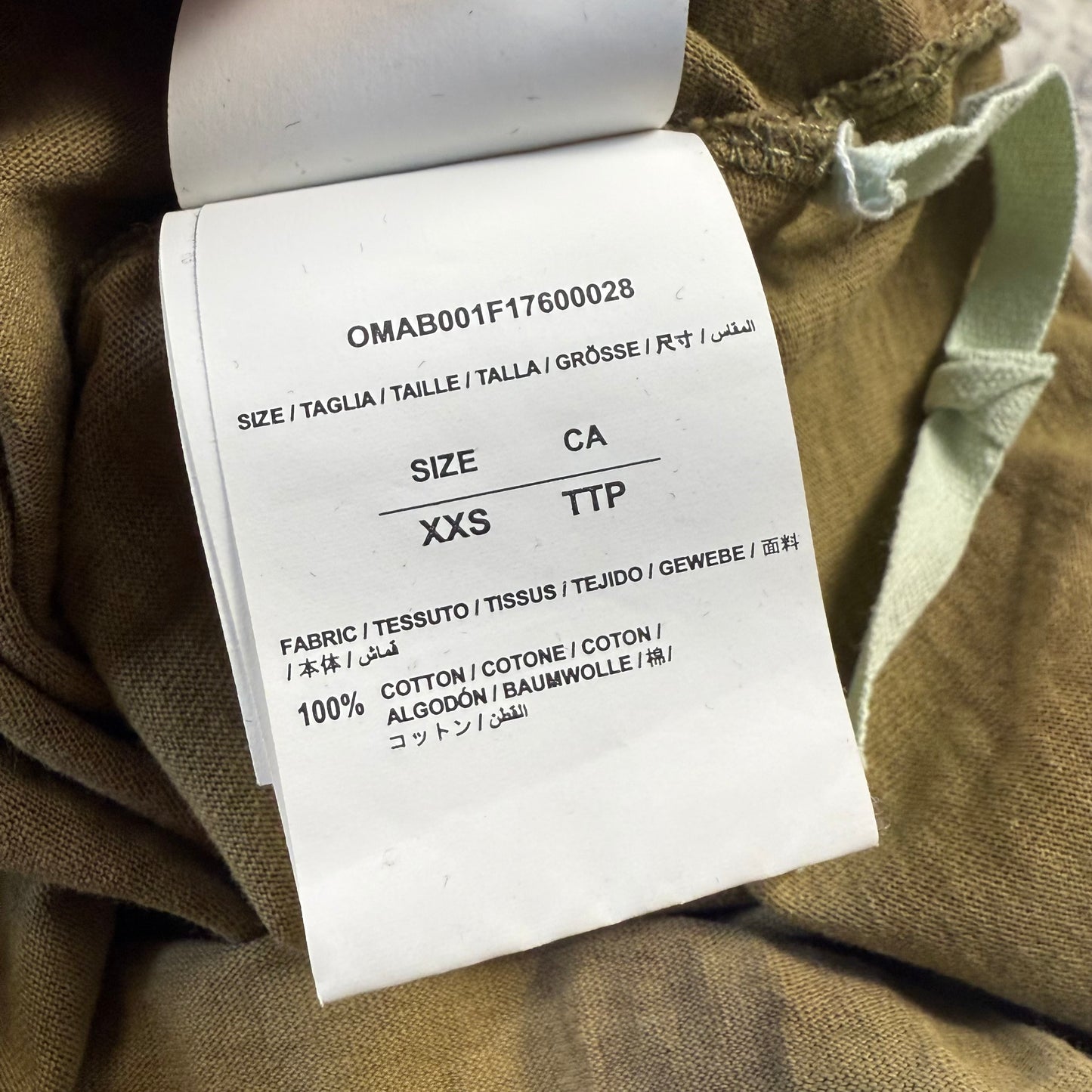 OFF-WHITE ‘Seeing Things’ Camo Longsleeve
