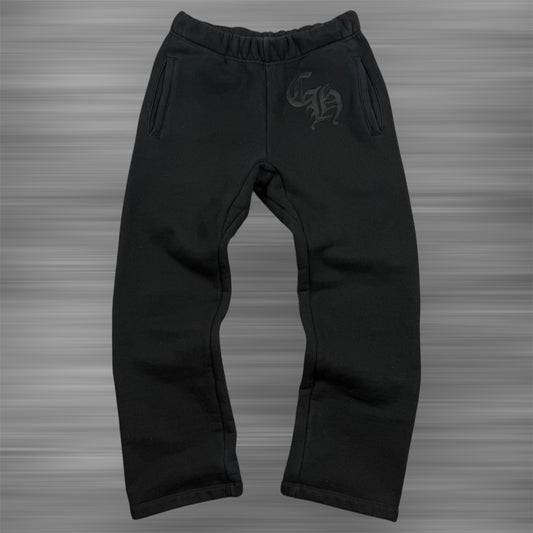 Chrome Hearts CH Seven-Eleven ‘Black’ Print Scroll Sweatpants