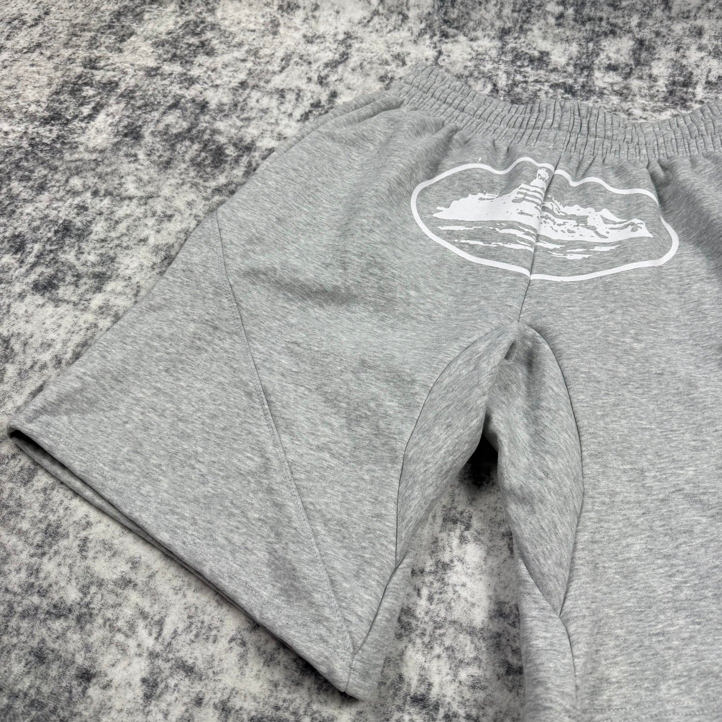 Corteiz OG Alcatraz 'Heather Grey' Shorts
