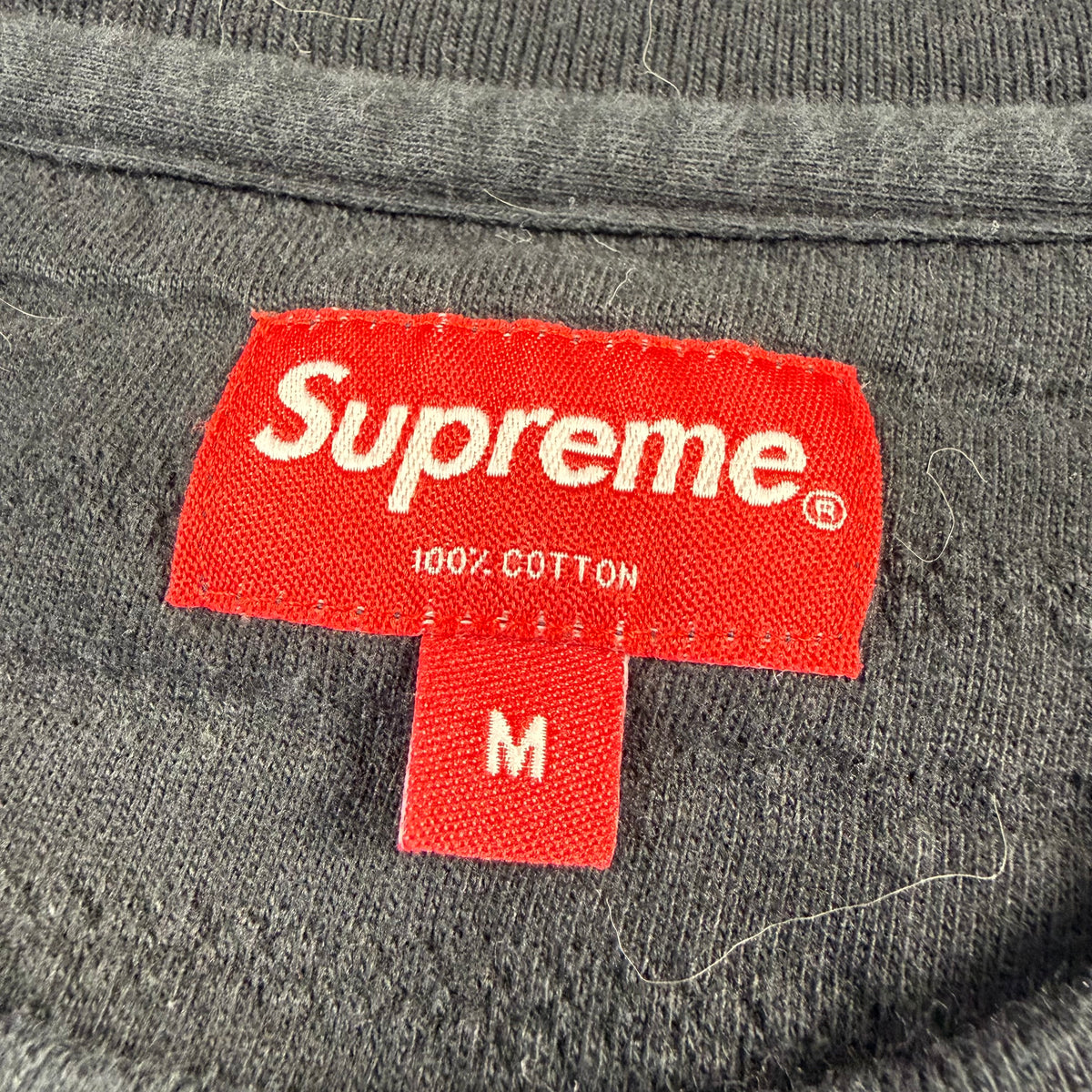 Supreme SS18 Rope Stripe ‘Black’ Long Sleeve