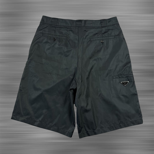 Prada Re-Nylon Baggy Bermudas Shorts