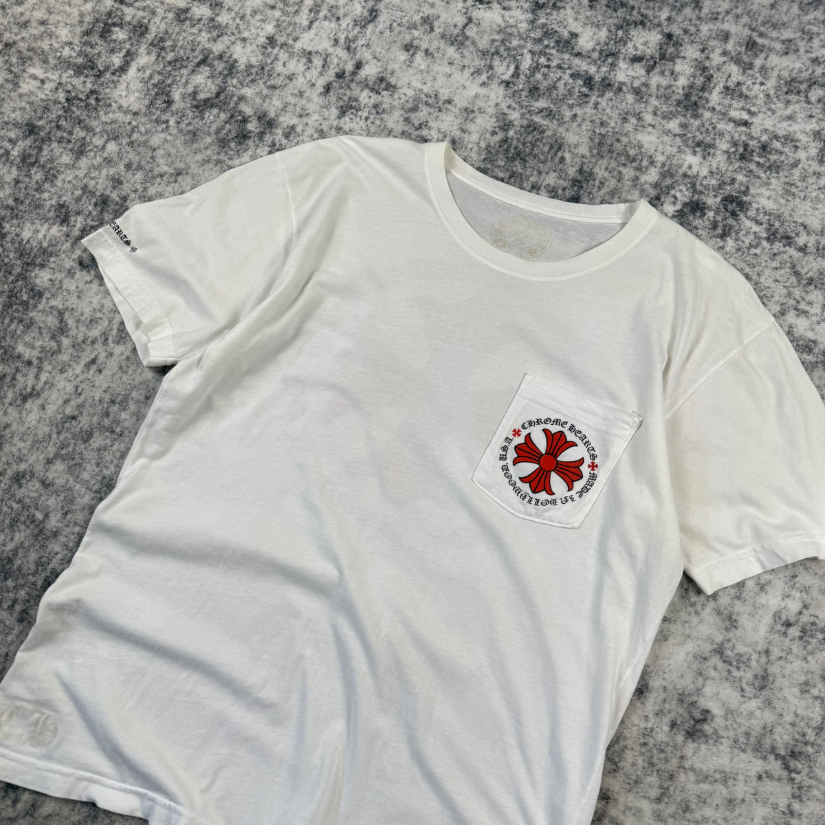 Chrome Hearts Made In Hollywood Logo ‘White’ T-Shirt