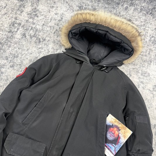 Vintage Canada Goose Chilliwack Bomber ‘Black’ Fur Down Jacket