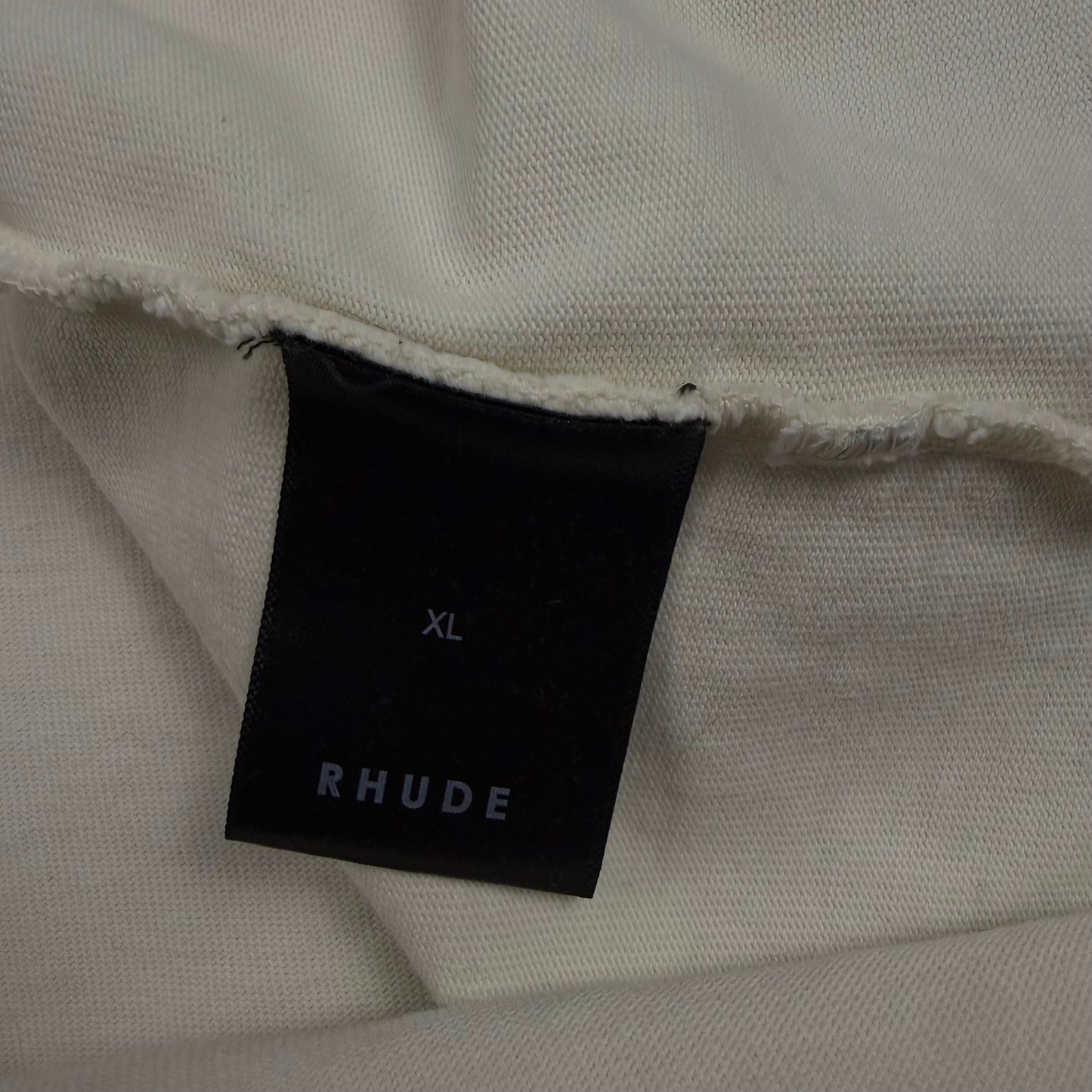 Rhude White 'Rhude' Script T-Shirt