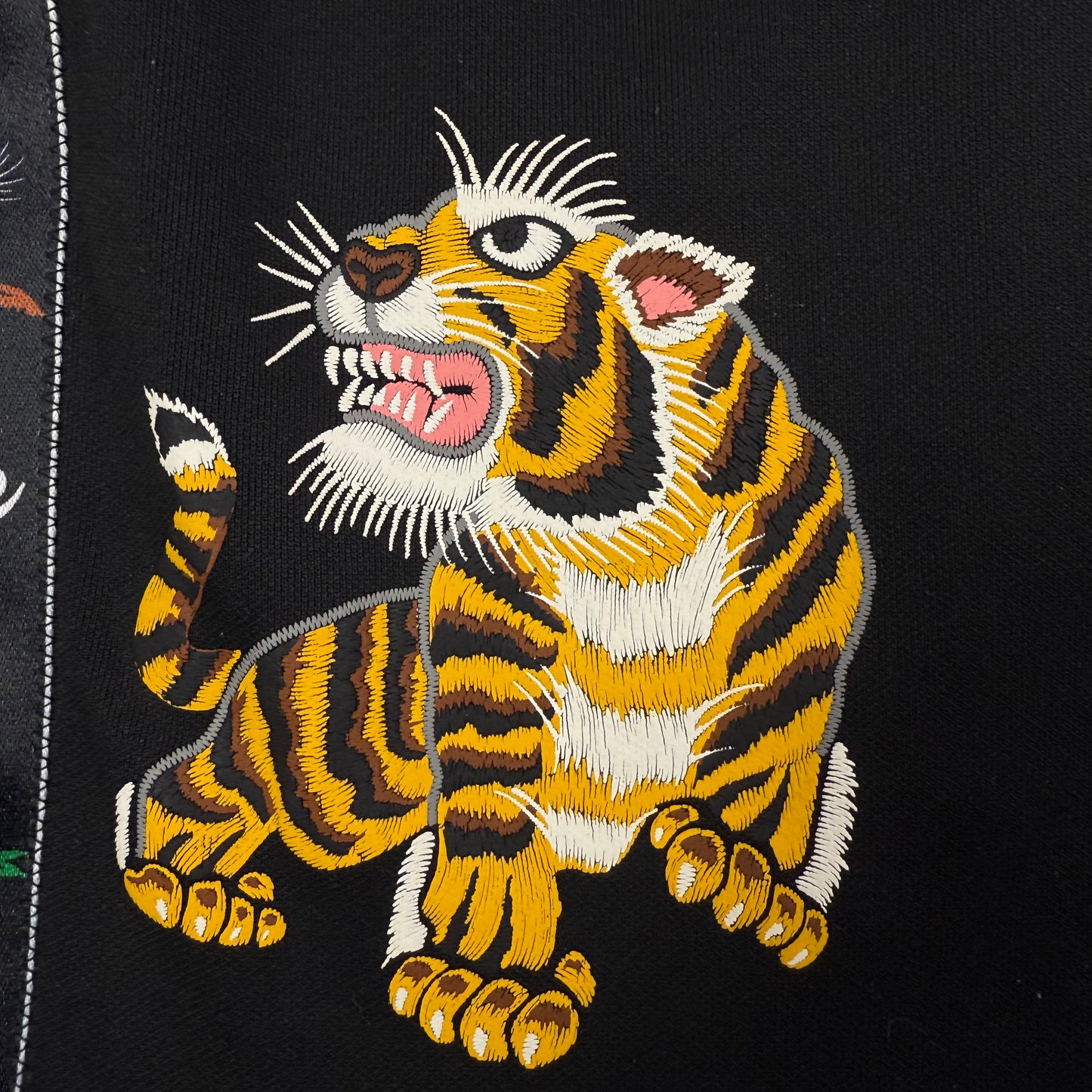 Bape Tiger Jersey Wide ‘Black’ Shorts