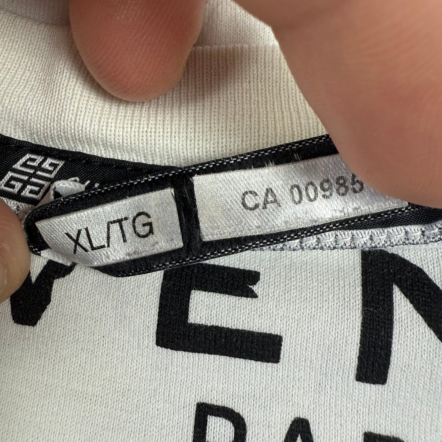 Givenchy Distressed Logo T-Shirt