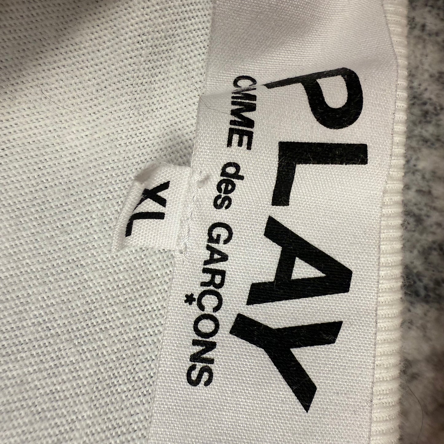 Comme Des Garçons Heart ‘White’ T-Shirt