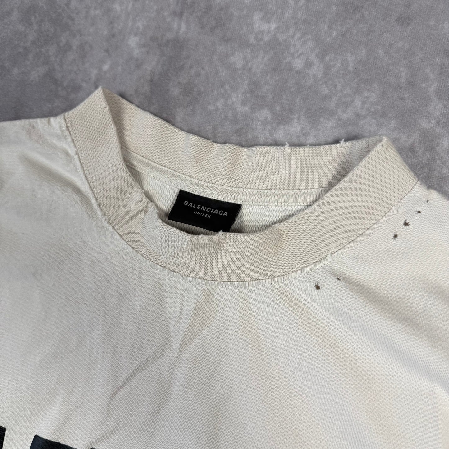 Balenciaga 24SS Tape Logo T-Shirt