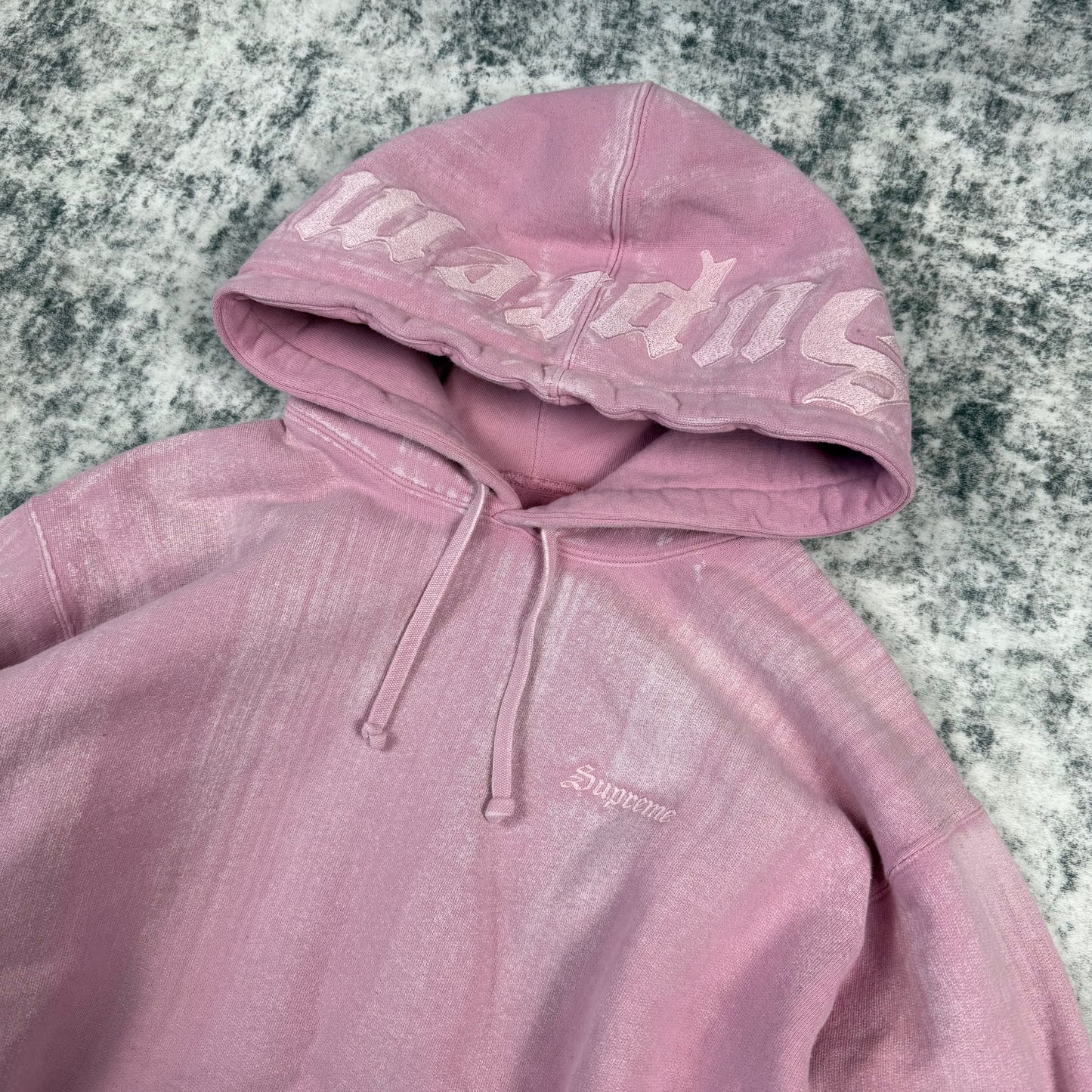 Supreme SS21 Brush Stroke ‘Pink’ Hoodie