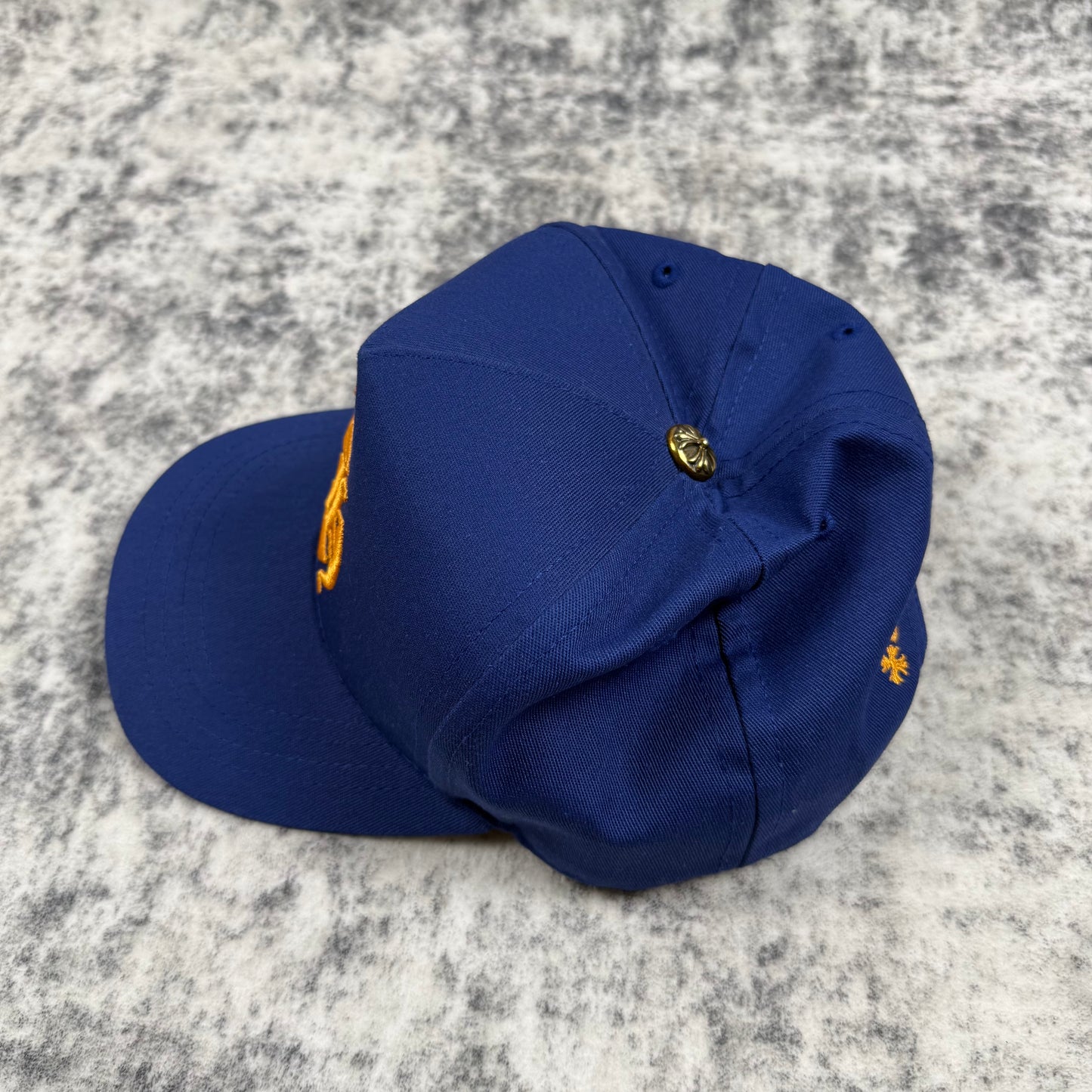 Chrome Hearts CH Logo ‘Blue’ Baseball Cap