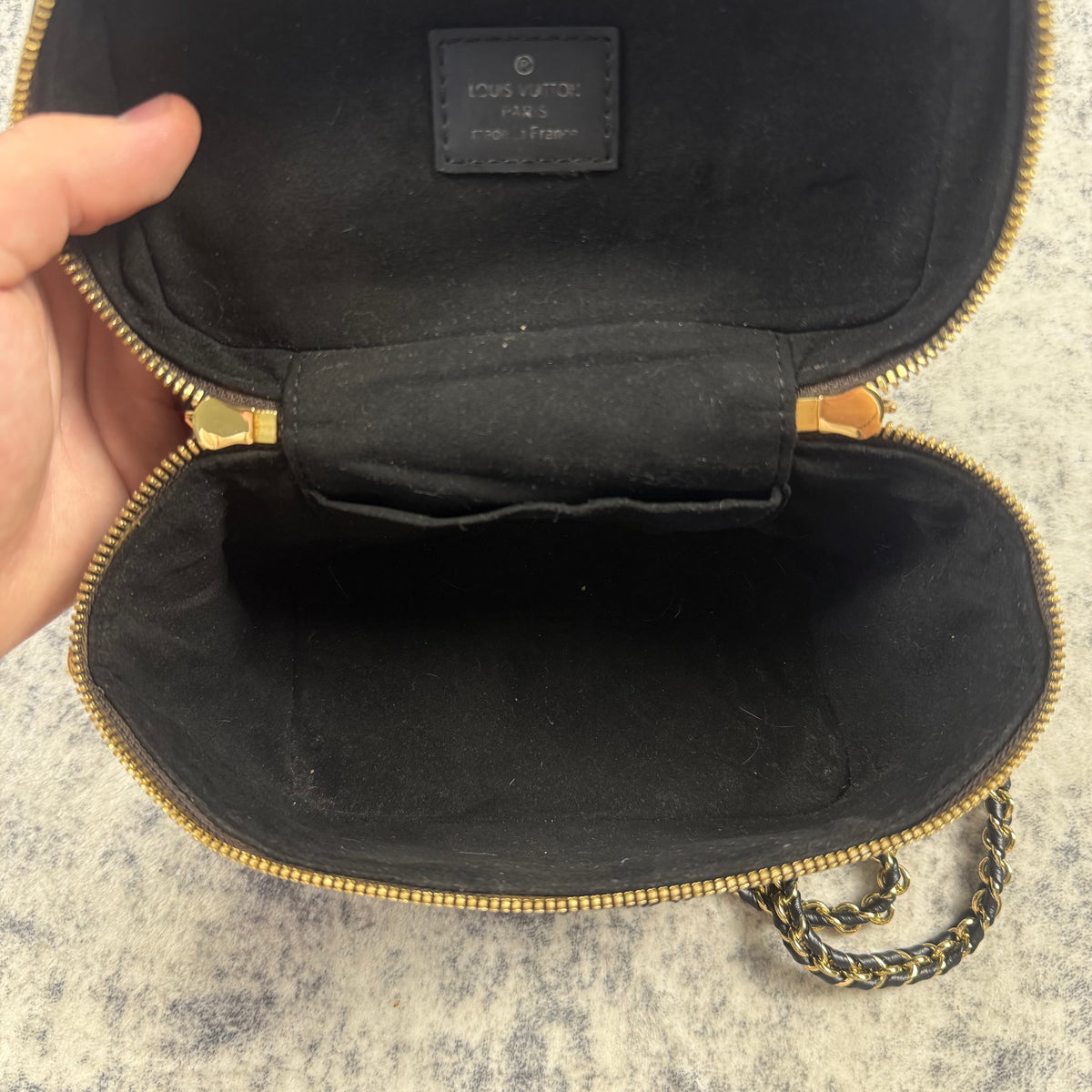 Louis Vuitton Monogram Vanity PM Chain Shoulder Bag