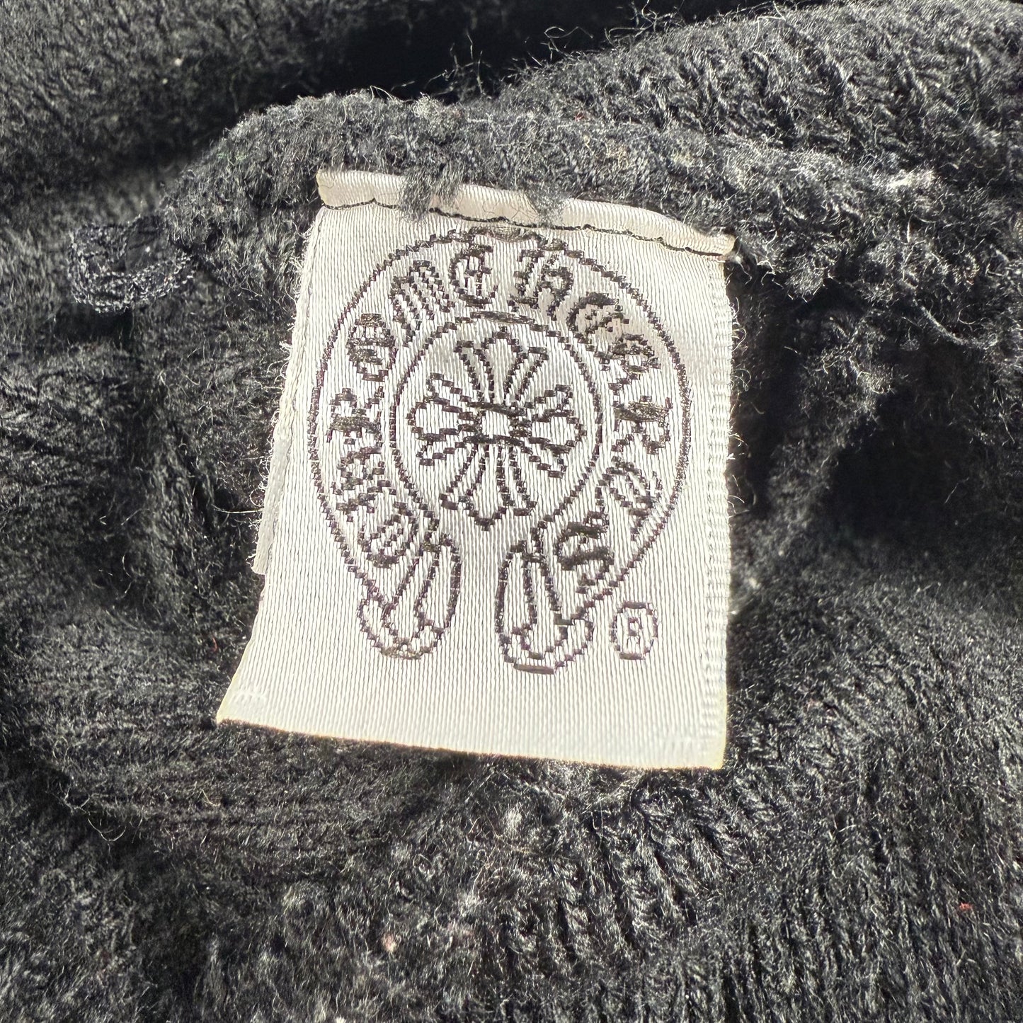 Chrome Hearts Vintage Embroidered CH Logo ‘Black’ Beanie