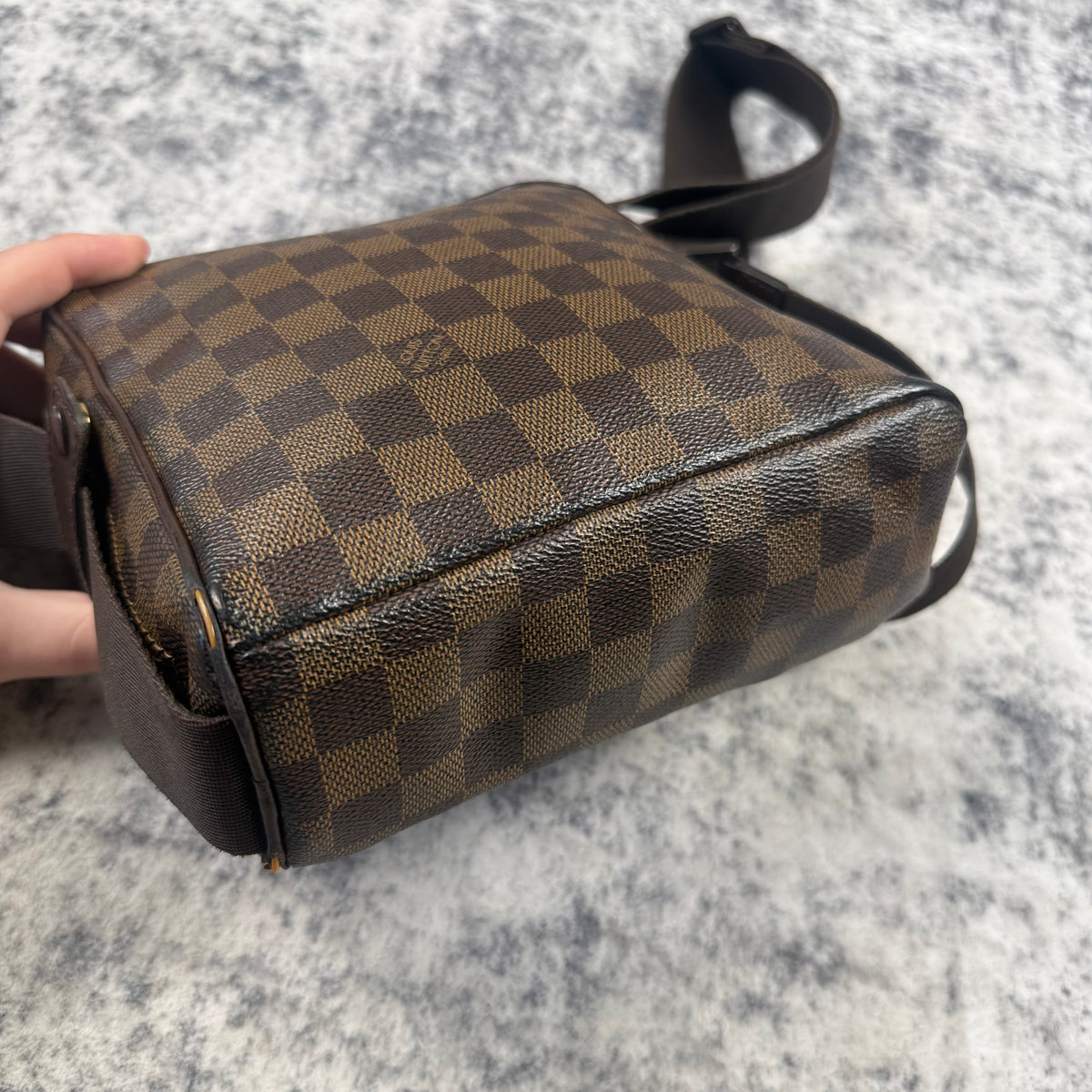 Louis Vuitton Damier Ebene Olav PM Crossbody Bag
