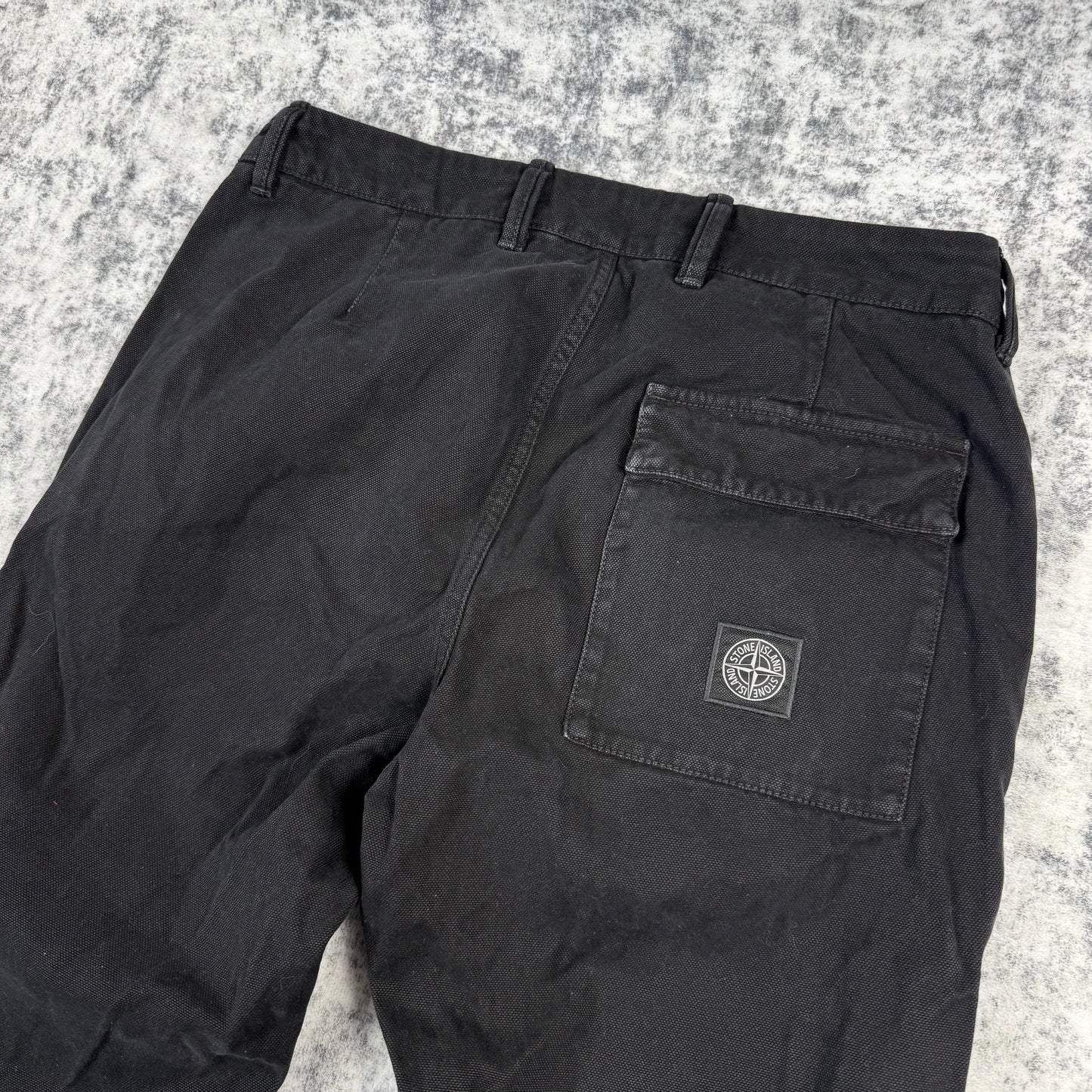 Stone Island Patch Program ‘Black’ Pants