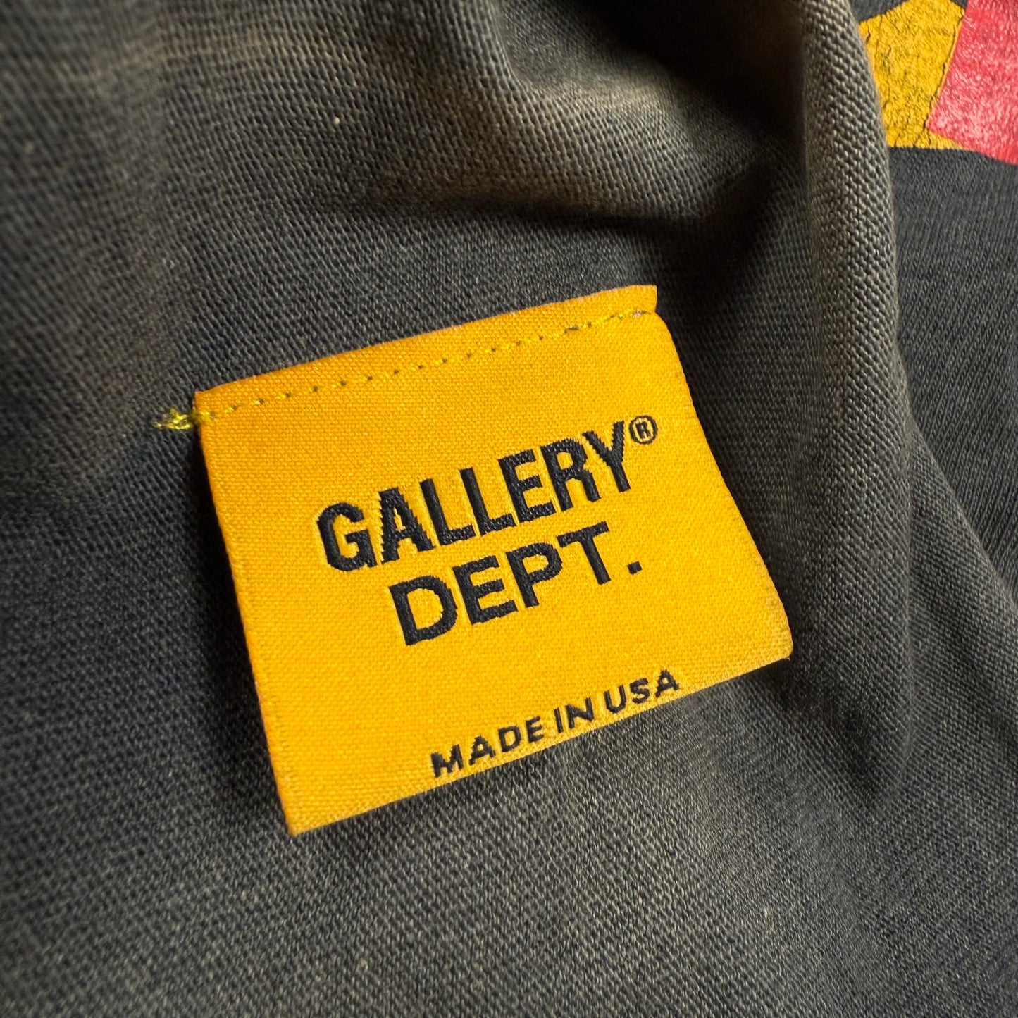 Gallery Dept. Skull Logo Distressed Shirt