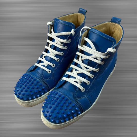 CHRISTIAN LOUBOUTIN High Top Spikes Orlato FLAT Shoes