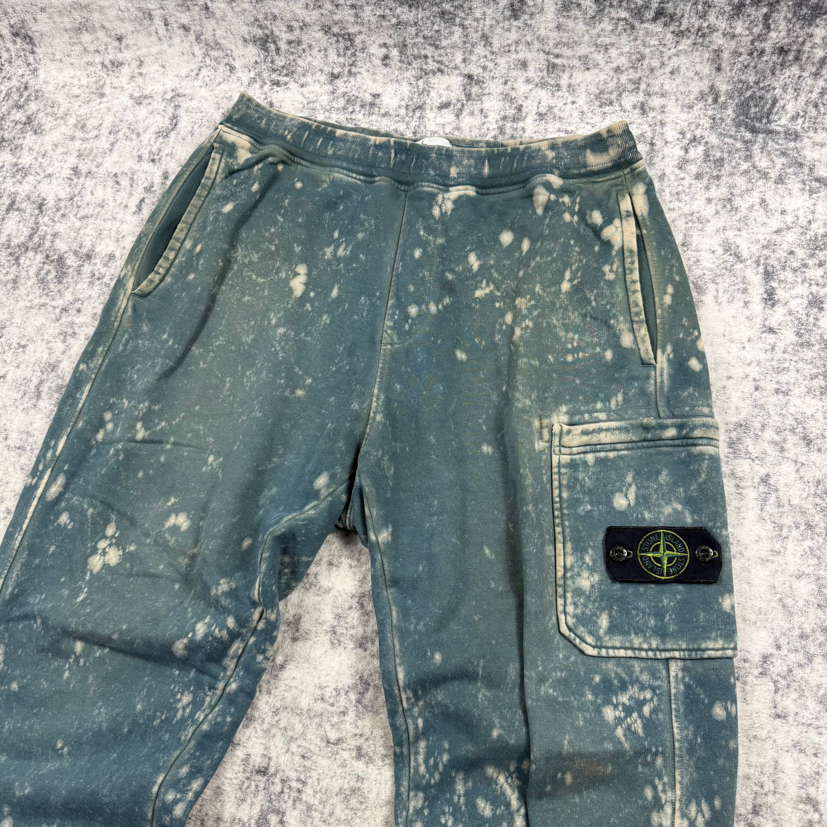 Stone Island Off-Dye Cargo Sweatpants