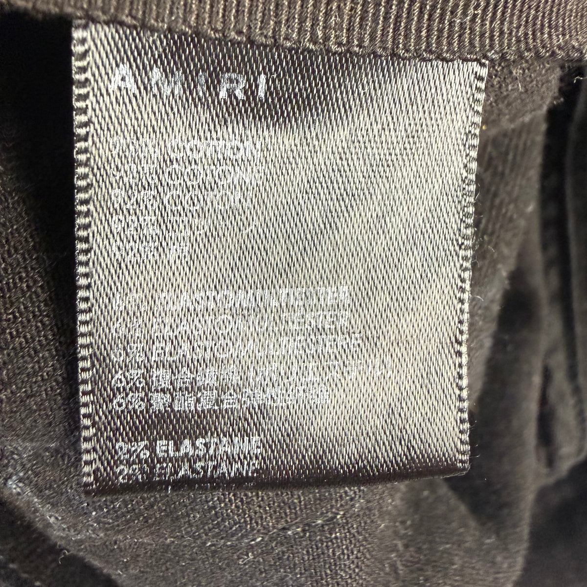 AMIRI Tie-Dye Core ‘Black’ Skinny Jeans