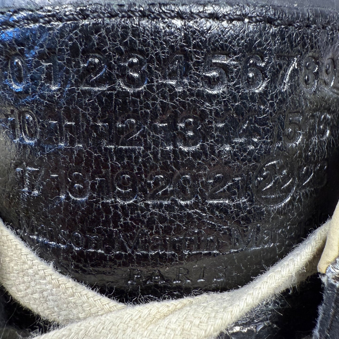 Maison Margiela Replica Gats ‘Black Leather’ Shoes