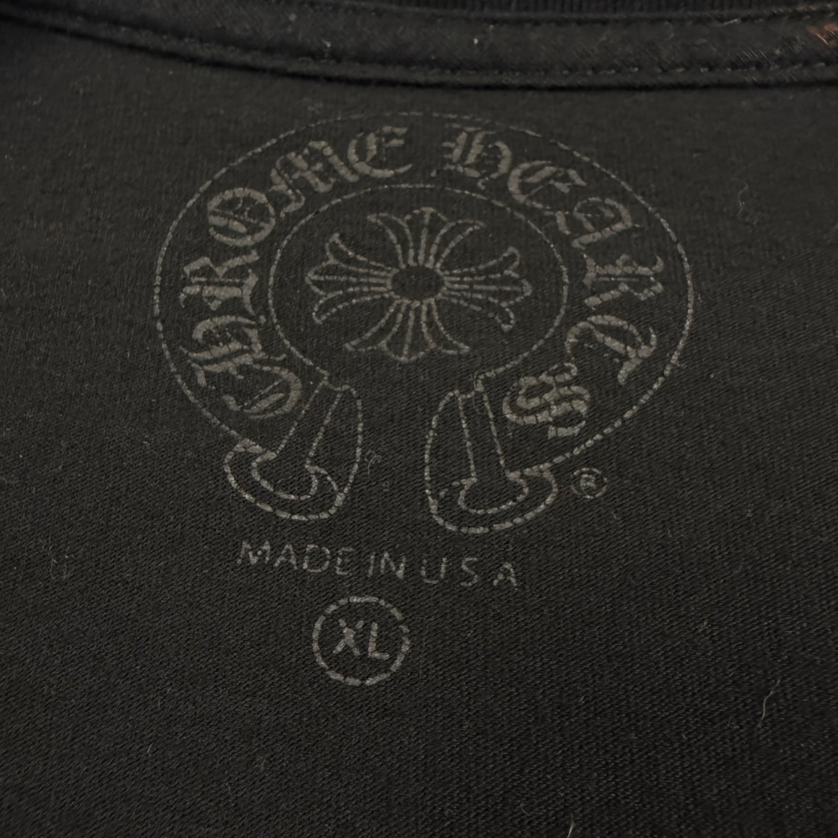 Chrome Hearts Miami Exclusive Horseshoe Floral ‘Black’ Long Sleeve