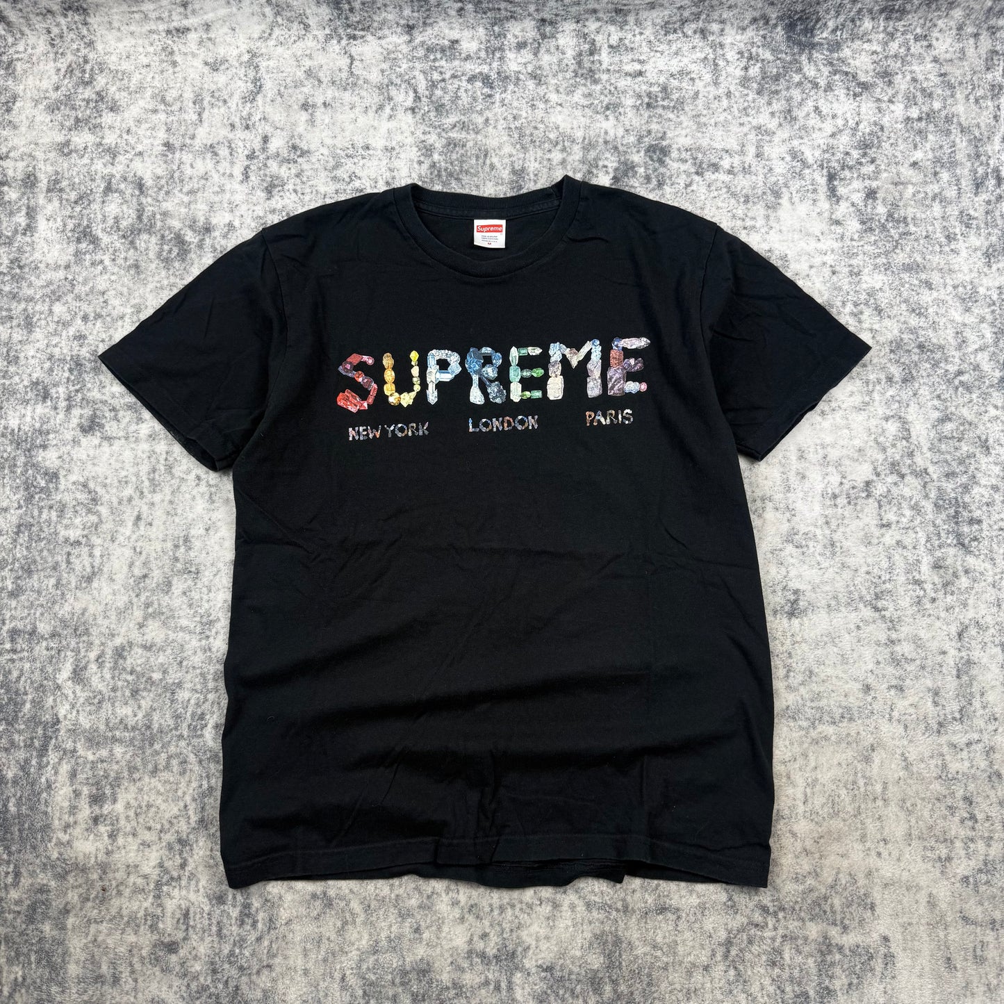 Supreme SS18 Rocks ʼBlack’ T-Shirt