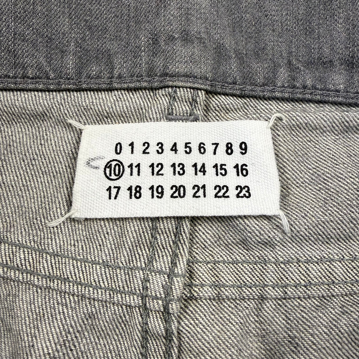 Maison Margiela AW/10 Runway Leather Patchwork Jeans