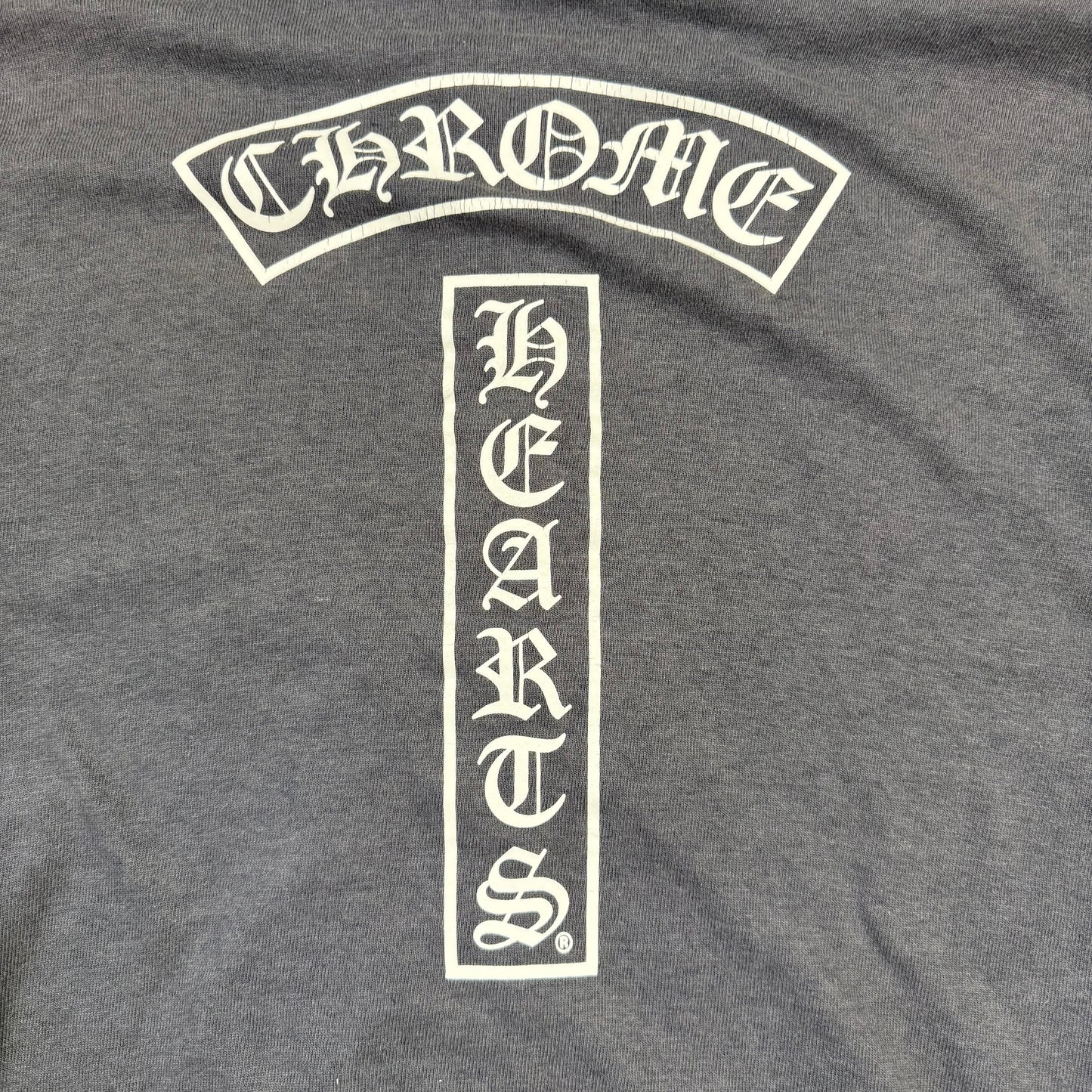 Chrome Hearts Vintage Horseshoe ‘Grey’ Zip Hoodie