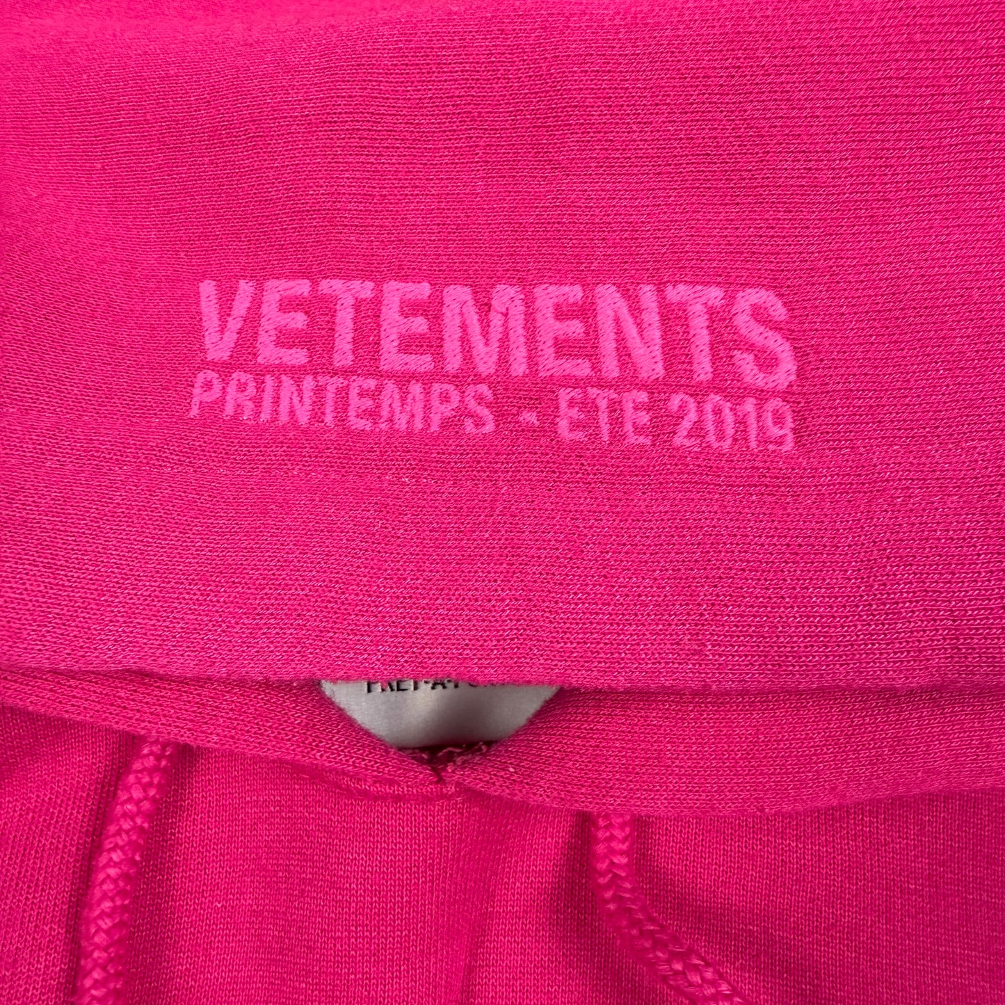 Vetements Augmented Reality Cartoon ‘Pink’ Hoodie