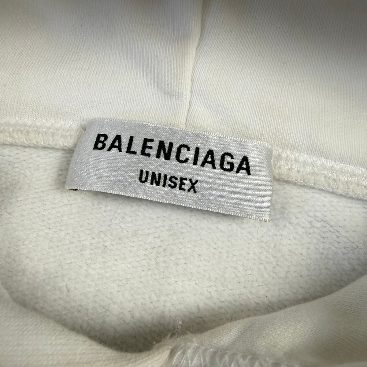 Balenciaga Paris Logo ‘White’ Hoodie