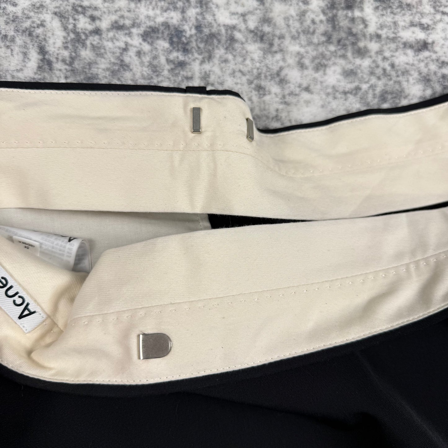 Acne Studios Stretch Wool-Blend Wraparound Trousers